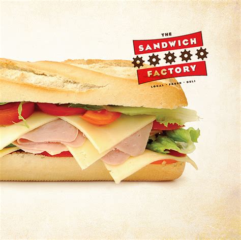 Next Door Creative: The Sandwich Factory Brochure