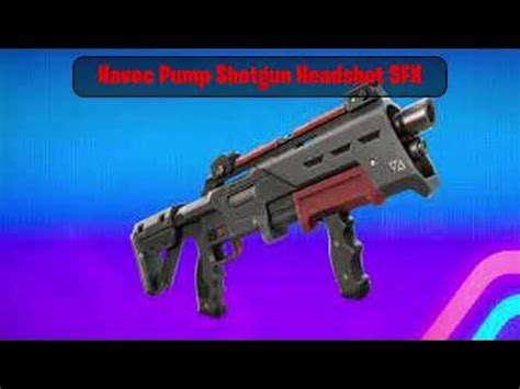 [NEW] Havoc Pump Shotgun SFX | Headshot Havoc Shotgun Sound Effect ...