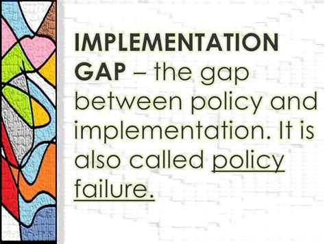 Policy Implementation