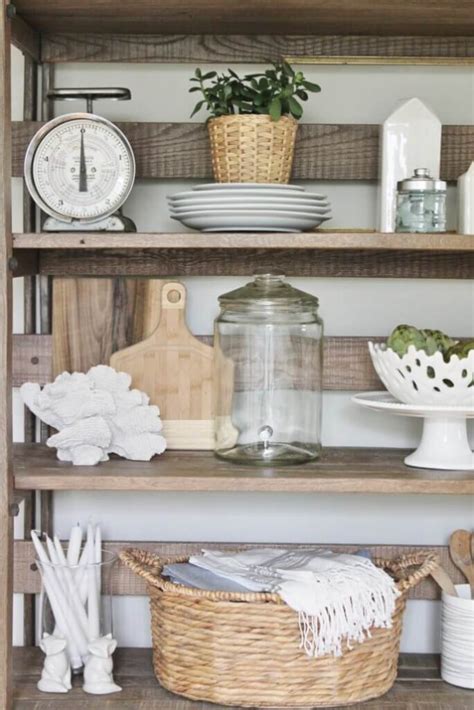 26 Best Farmhouse Shelf Decor Ideas and Designs for 2022