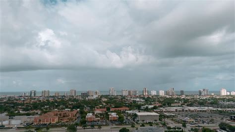 Wide Aerial Footage Of Storm Tropical Clouds Stock Footage SBV-348552903 - Storyblocks