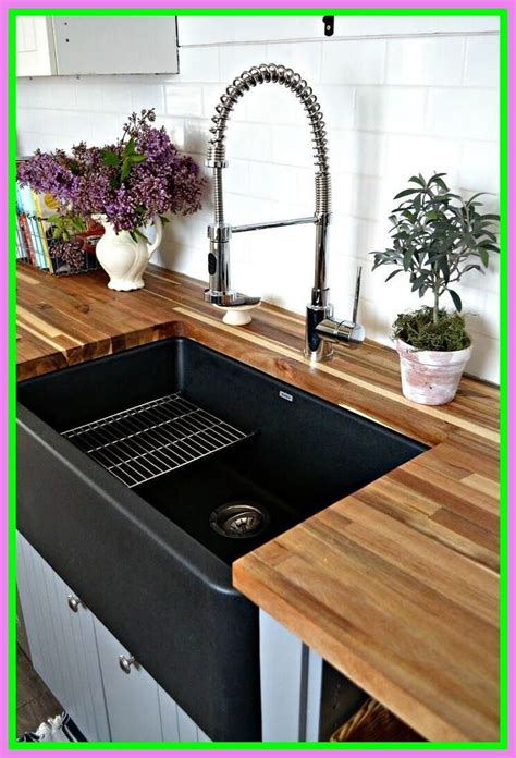 85 reference of butcher block countertops undermount sink installation | Kitchen sink decor ...