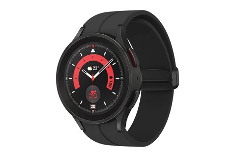 SAMSUNG Galaxy Watch 5 Pro 45mm Bluetooth Smartwatch w/ Body, Health, Fitness and Sleep Tracker ...