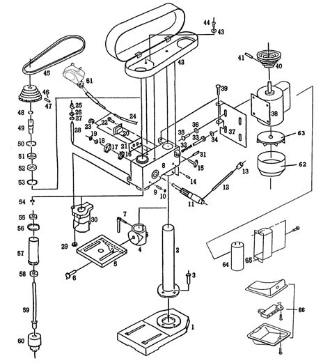 Parts Of Pillar Drill