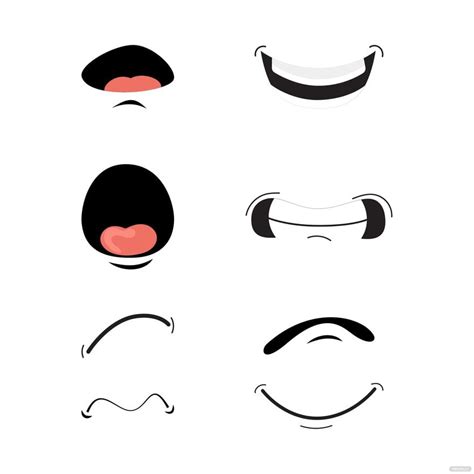 Cartoon Mouth Vector in Illustrator, SVG, JPG, EPS, PNG - Download | Template.net