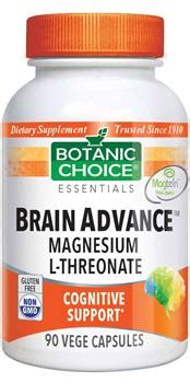 Buy Brain Advance Magnesium L-Threonate - 90 Vege Capsules - at Botanic ...