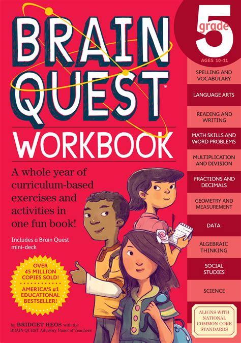 Brain Quest Workbook: Grade 5 - Teaching Toys and Books