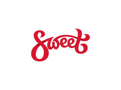 Wordmark Logo - Sweet Design / Typography by Dalius Stuoka | logo designer on Dribbble