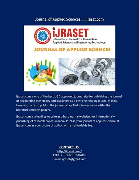 Journal of applied sciences new