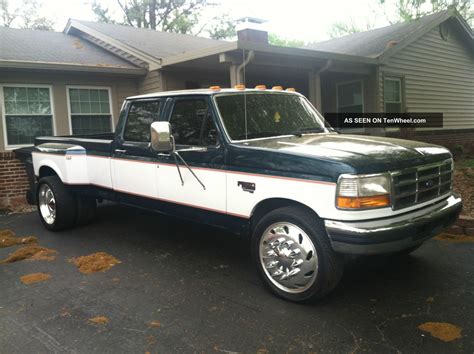 1997 Ford F350 Powerstroke Dually On Semi Wheels | Diesel trucks ford ...