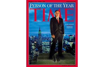 Person of The Year 2001: Rudy Giuliani | TIME