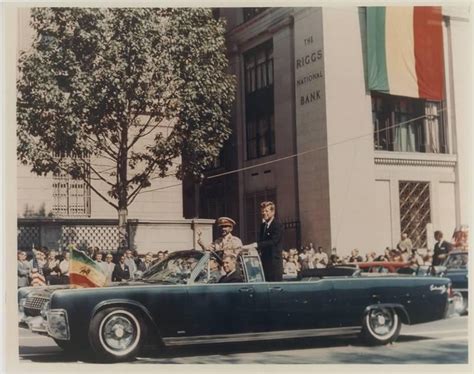 President John F Kennedy’s “SS-100-X” 1961 Lincoln Continental convertible, showing the optional ...