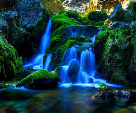 Rocks Waterfall Wallpapers - Wallpaper Cave