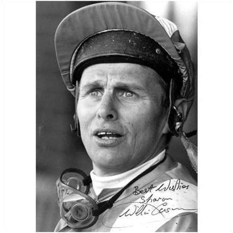 Racing signed photograph JOCKEY WILLIE CARSON on eBid United States | 28068642