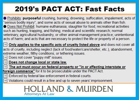 PACT Act is now federal law-but what does it really cover? - Holland ...