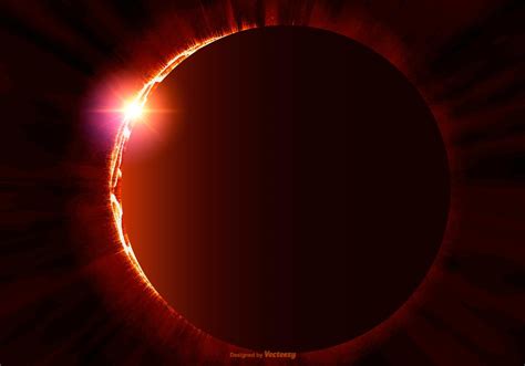 Solar Eclipse Illustration 158337 Vector Art at Vecteezy