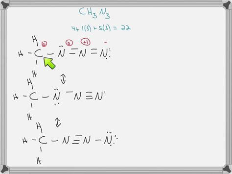 Methyl Azide Lewis Structure