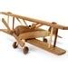 wooden airplane models in Handmade