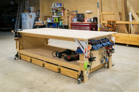 Simple 4×8 workbench – TheBoohers.org