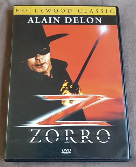 ZORRO PAL DVD 1975 [Alain Delon, Stanley Baker, Ottavia Piccolo] EUR 15,99 - PicClick FR