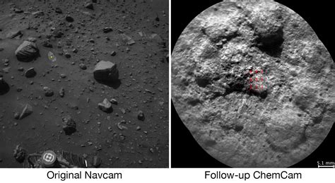 Autonomous Selection of a Rover's Laser Target on Mars – NASA Mars Exploration