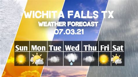 Weather Forecast Wichita Falls, Texas Wichita Falls weather Forecast 07/03/2021 - YouTube