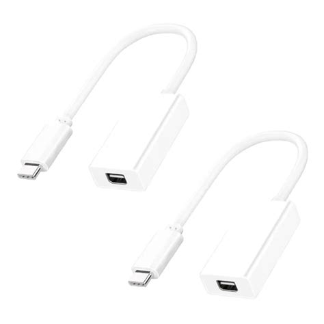 2X Thunderbolt 3 USB 3.1 to Thunderbolt 2 Adapter Cable for Windows Mac ...