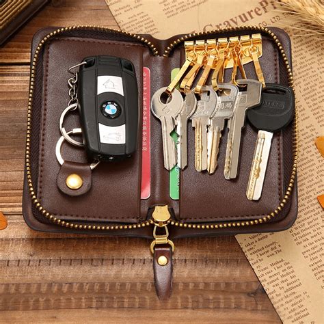 Keysmart Leather Housekeeper Business Keychain Holder | Willie's Wallets