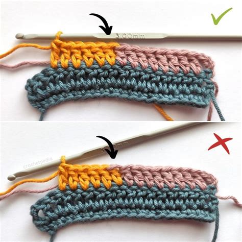 How to Change Colors in Crochet Step by Step Tutorial | Crochetpedia