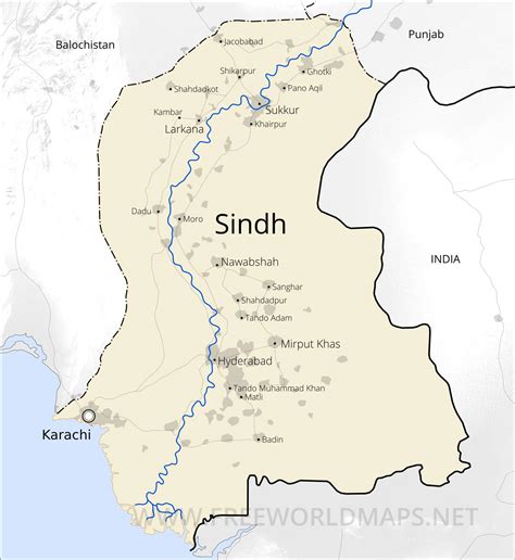 Sindh Maps