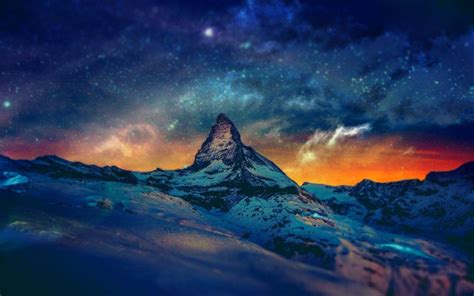 Night Mountain Wallpapers - Wallpaper Cave