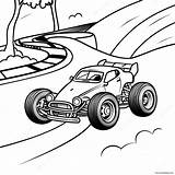 Rc Car Racing On Track Coloring Page 28924 22859 sketch template