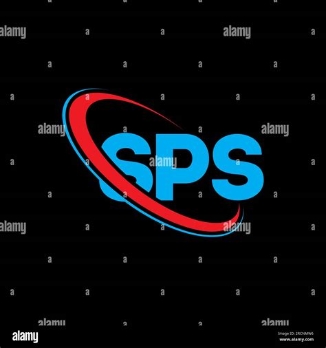 SPS logo. SPS letter. SPS letter logo design. Initials SPS logo linked with circle and uppercase ...