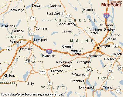 Carmel, Maine Area Map & More