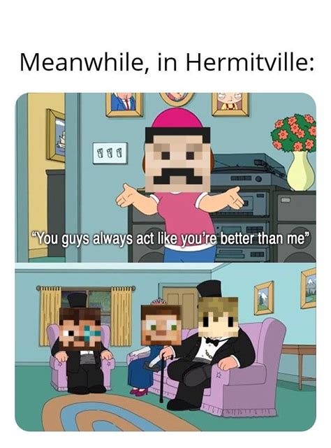 Pin by Syberyah on Hermitcraft | Minecraft jokes, Hermitcraft memes ...