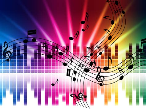 Free photo: Music Colors Background Means Singing Playing Or Disco ...