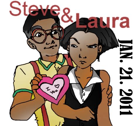 Steve Urkel and Laura Winslow [Family Matters] by SidselC on DeviantArt