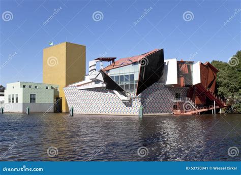 Contemporary Museum in Groningen, the Netherlands Editorial Photo - Image of landmark, holland ...