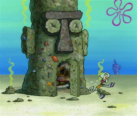 9 Fakta Rumah Squidward di Kartun SpongeBob, Bentuknya Unik!