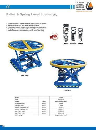 Spring Type Lift Table Pallet Levelar at 125000.00 INR in Faridabad ...