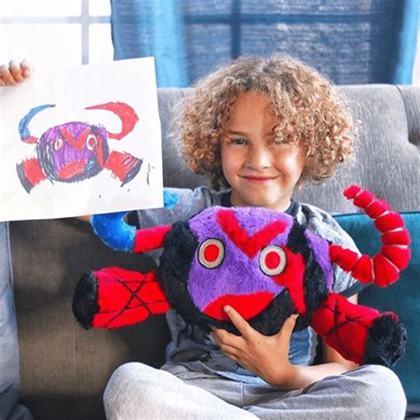 This Company Turns Kids' Drawings Into Awesome Plush Toys, 50% OFF