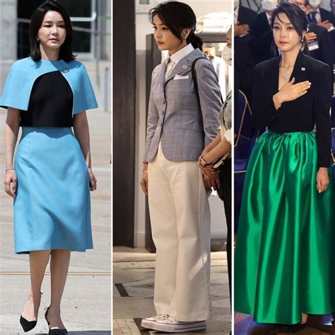 The fashion of South Korea’s first lady Kim Keon-hee makes her unusual ...