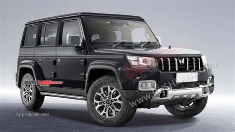 2023 Mahindra Bolero N Based On Scorpio - New Gen Render