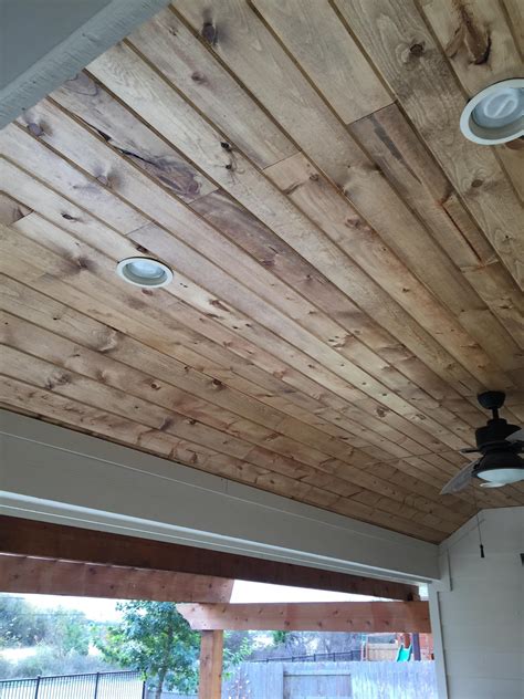 Benefits Of Installing A Tongue And Groove Patio Ceiling - Ceiling Ideas