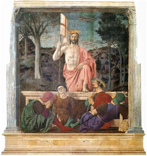 Sansepolcro, Italy: "The Resurrection", Fresco by Pier Della Francesca ...