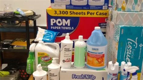 Teacher invests more than $500 in cleaning, supplies anticipating return to classroom