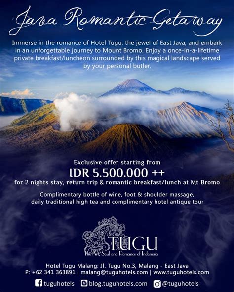 Mount Bromo Sunrise Experience with Tugu Hotels