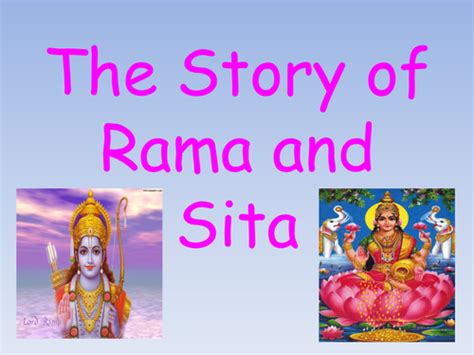 Story of Rama and sita (simplified) / Diwali | Teaching Resources