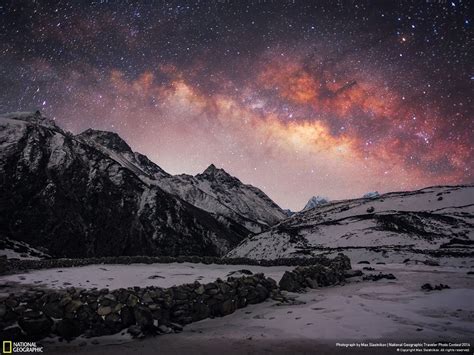 Milky Way above the Himalayas, Nepal. By Max Slastnikov | BREATHTAKING ...