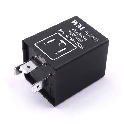 1pcs Electronic Flasher Blinker Relay For Car Motorcycle Trucks 24VDC ...